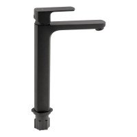 Змішувач для раковини Qtap Lipno високий QTLIPNO1023H101CB Black Matt Змішувач для раковини Qtap Lipno високий QTLIPNO1023H101CB Black Matt