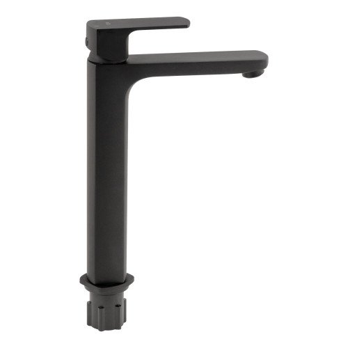 Змішувач для раковини Qtap Lipno високий QTLIPNO1023H101CB Black Matt Змішувач для раковини Qtap Lipno високий QTLIPNO1023H101CB Black Matt