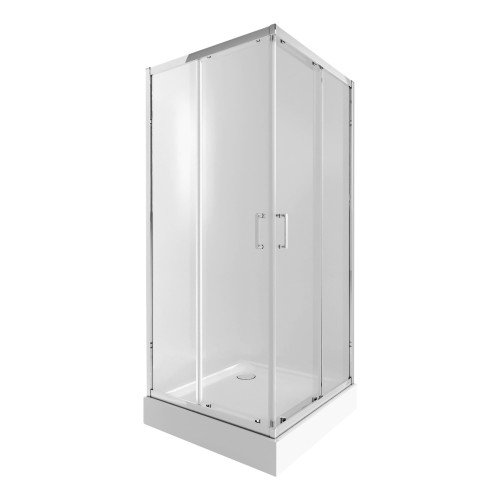 Набір Qtap душова кабіна Taurus CRM1099SC6 Clear + піддон Unisquare 309915 Набір Qtap душова кабіна Taurus CRM1099SC6 Clear + піддон Unisquare 309915