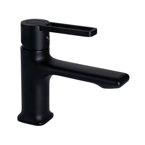 Смеситель для раковины Qtap Taurus QTTAU270BLM45660 Black Matt Смеситель для раковины Qtap Taurus QTTAU270BLM45660 Black Matt