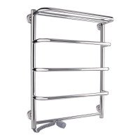 Сушарка рушників електрична Qtap Standard shelf (CRM) P5 500х700 LE з полицею