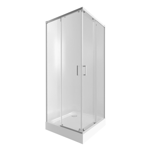 Набір Qtap душова кабіна Taurus WHI1099SC6 Clear + піддон Unisquare 309915 Набір Qtap душова кабіна Taurus WHI1099SC6 Clear + піддон Unisquare 309915