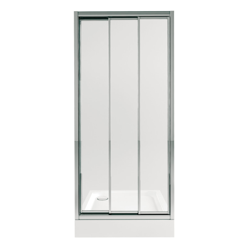 Набір Qtap двері в нішу Uniford CRM208.C4 + піддон Unisquare 308815