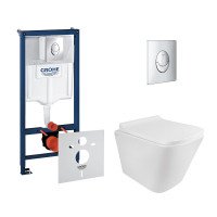 Набір інсталяція 4 в 1 Grohe Rapid SL 38721001 + унітаз з сидінням Qtap Tern QT1733052ERW Набір інсталяція 4 в 1 Grohe Rapid SL 38721001 + унітаз з сидінням Qtap Tern QT1733052ERW
