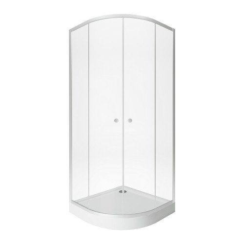 Набір Qtap душова кабіна Presto New CRM1088AC5 Clear 2020х800х800 мм + піддон Robin 308812C 80x80x12 см з сифоном Набір Qtap душова кабіна Presto New CRM1088AC5 Clear 2020х800х800 мм + піддон Robin 308812C 80x80x12 см з сифоном