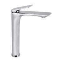 Змішувач для раковини Qtap Vlasta New високий QTVLA269CRM45652 Chrome Змішувач для раковини Qtap Vlasta New високий QTVLA269CRM45652 Chrome