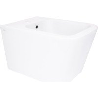 Биде подвесное Qtap Crow 485х340х290 мм White QT05555371W