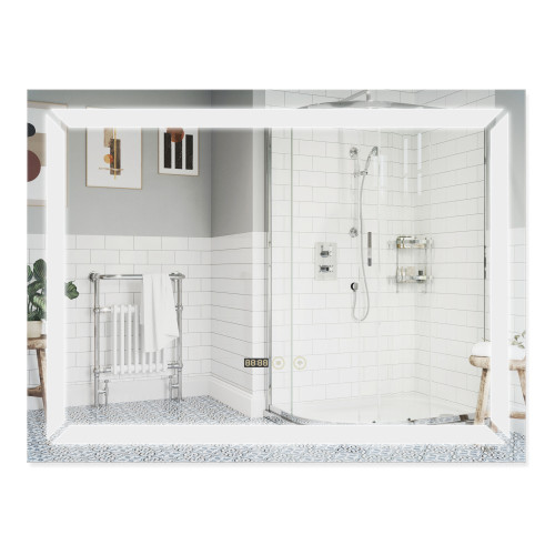Зеркало Qtap Mideya с антизапотеванием (DC-F605) 800х600 QT2078F605W