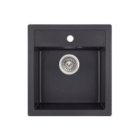 Кухонна мийка Qtap CS 5046 Beton (QT5046BET502)