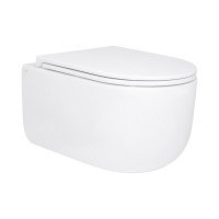 Унітаз підвісний Qtap Taurus безободковий з сидінням Soft-close QT2433084EUQW Унітаз підвісний Qtap Taurus безободковий з сидінням Soft-close QT2433084EUQW