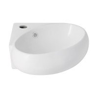 Раковина Qtap Leo 390x365x130 White QT11115010WN
