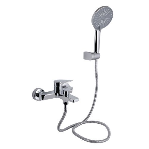 Смеситель для ванны Qtap Stenava New (c душевым гарнитуром) QTSTE259CRM45537 Chrome Смеситель для ванны Qtap Stenava New (c душевым гарнитуром) QTSTE259CRM45537 Chrome