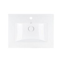 Раковина Qtap Albatross 600х470х180 White з донним клапаном QT01113060CW Раковина Qtap Albatross 600х470х180 White з донним клапаном QT01113060CW