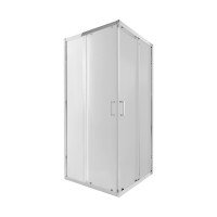 Душова кабіна Qtap Taurus CRM1099SC6 89х89 см, скло Clear 6 мм покриття CalcLess, без піддона