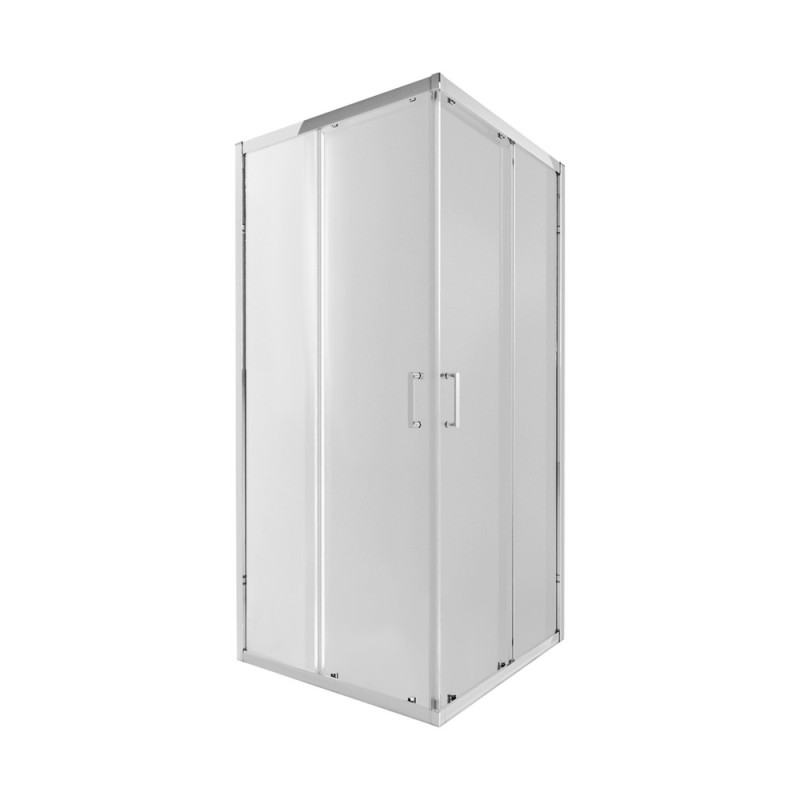 Душевая кабина Qtap Taurus CRM1099SC6 89х89 см, стекло Clear 6 мм покрытие CalcLess, без поддона