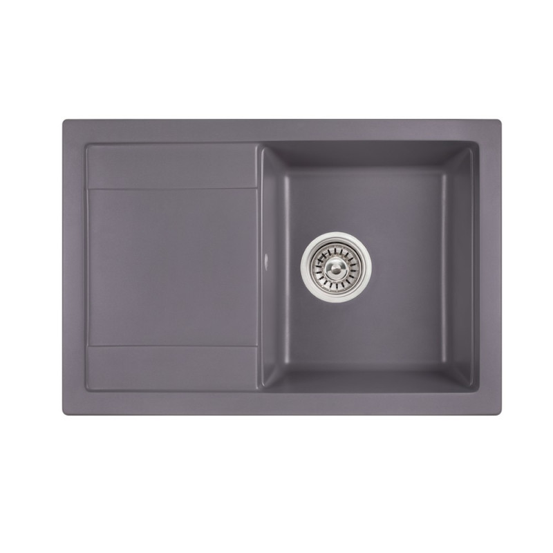 Кухонна мийка Qtap CS 7449 Grey (QT7449GRE471)