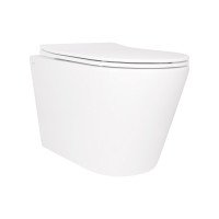 Унітаз підвісний Qtap Scorpio безободковий Ultra Quiet з сидінням Soft-close QT14332380AW Унітаз підвісний Qtap Scorpio безободковий Ultra Quiet з сидінням Soft-close QT14332380AW