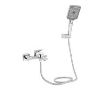 Смеситель для ванны Qtap Presto (c душевым гарнитуром) QTPRE259CRM45574 Chrome