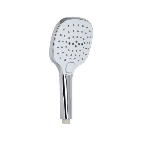 Лійка для ручного душу Qtap Rucni 240x120 мм округла QTRUC125CRM45781 Chrome/White Лійка для ручного душу Qtap Rucni 240x120 мм округла QTRUC125CRM45781 Chrome/White