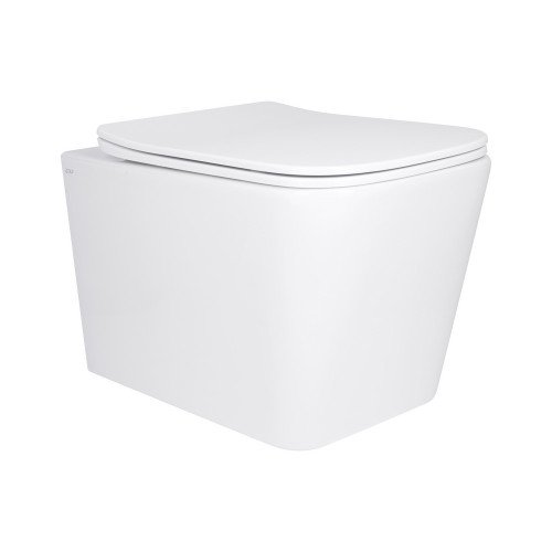 Унитаз подвесной Qtap Tern Ultra Quiet с сиденьем с сиденьем Soft-Close WHITE QT17332303AW