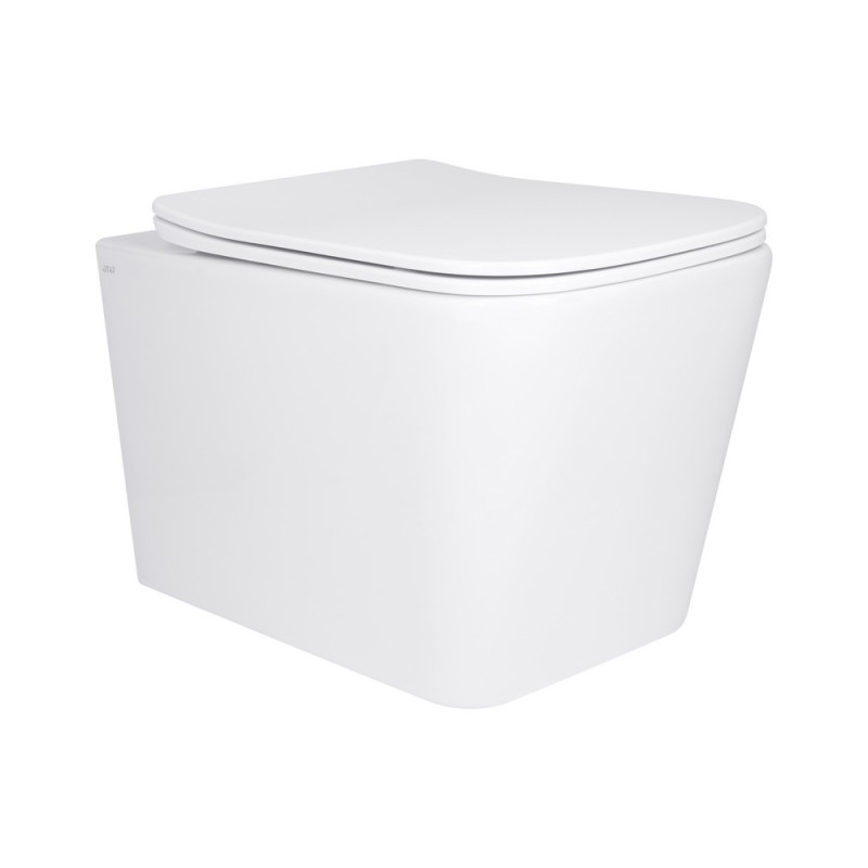 Унитаз подвесной Qtap Tern Ultra Quiet с сиденьем с сиденьем Soft-Close WHITE QT17332303AW