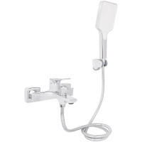 Змішувач для ванни Qtap Arvin з душовим гарнітуром QTARV259CRM48640 Chrome