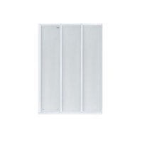 Штора на ванну Qtap Gemini WHI40114RP4 скло Pear 4 мм, 100x140 см