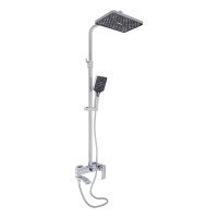 Душова система універсальна Qtap Swan Cascada на три споживача (з виливом) QTSWA111CRM45566 Chrome Душова система універсальна Qtap Swan Cascada на три споживача (з виливом) QTSWA111CRM45566 Chrome