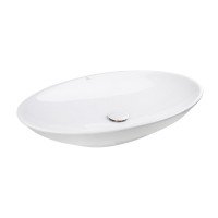 Раковина-чаша Qtap Dove 680х420х120 White з донним клапаном QT0611K160W