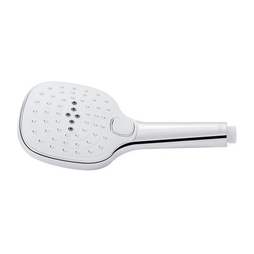 Лійка для ручного душу Qtap Rucni 120х120 мм прямокутна QTHLA120N3KCW Chrome/White Лійка для ручного душу Qtap Rucni 120х120 мм прямокутна QTHLA120N3KCW Chrome/White