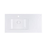 Раковина Qtap Albatross New 910x470x180 White з донним клапаном QT0111750690LW Раковина Qtap Albatross New 910x470x180 White з донним клапаном QT0111750690LW