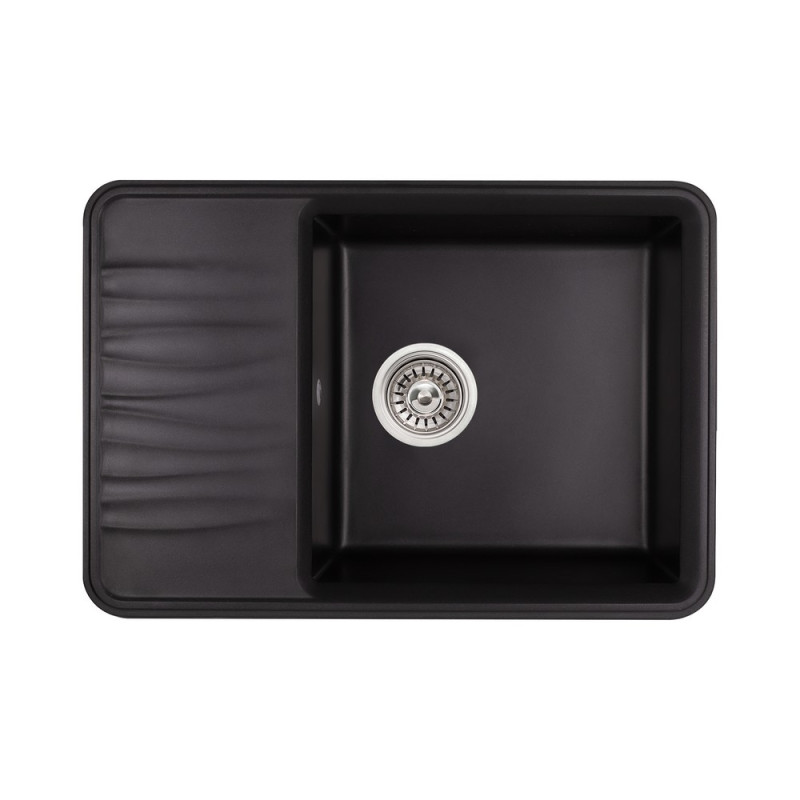 Кухонная мойка Qtap CS 7440 BLA (QT7440BLA404)