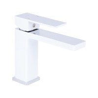 Смеситель для раковины Qtap Gemini QTGEM270CRW45675 Chrome/White Смеситель для раковины Qtap Gemini QTGEM270CRW45675 Chrome/White
