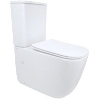 Унітаз підлоговий Qtap Aquarius Ultra Quiet 620×355×790 мм з сидінням Soft-close, White QTAQAW27W49262