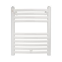 Сушарка рушників водяна Qtap Dias (WHI) P10 600x500 HY