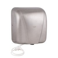 Сушарка для рук Qtap Pohodli настінна QTS1800MP Brushed Nickel (Sušící) Сушарка для рук Qtap Pohodli настінна QTS1800MP Brushed Nickel (Sušící)