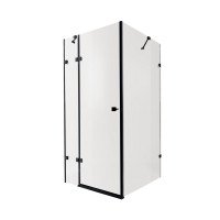 Душова кабіна Qtap Capricorn BLA1099SC6 89х89 см, скло Clear 6 мм, покриття CalcLess без піддона