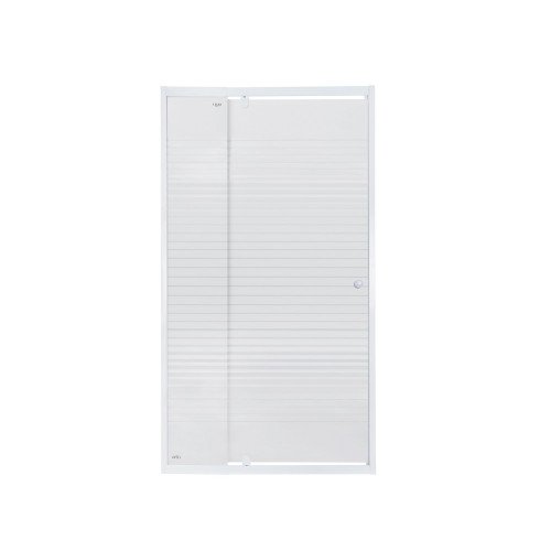 Душові двері в нішу Qtap Pisces WHI209-1.CP5 90-100x185 см, скло Pattern 5 мм Душові двері в нішу Qtap Pisces WHI209-1.CP5 90-100x185 см, скло Pattern 5 мм