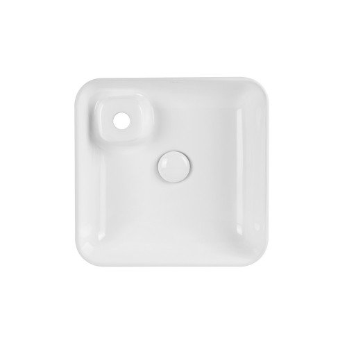 Раковина-чаша Qtap Stork 400х400х140 White с донным клапаном QT1511A057TW Раковина-чаша Qtap Stork 400х400х140 White с донным клапаном QT1511A057TW