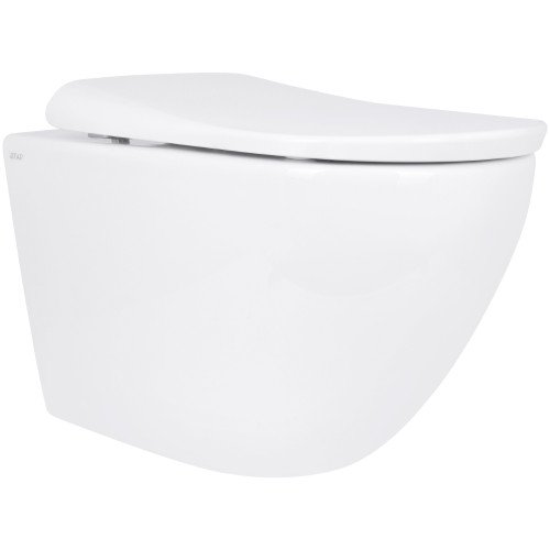 Унитаз подвесной Qtap Robin ML Ultra Quiet 520×365×365 мм, с сиденьем Soft-close MagLock, White QTROBML26W49623