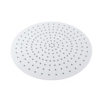 Лейка для верхнего душа Qtap Hlavova 400 мм округлая QTHLAS400O1ZWW White