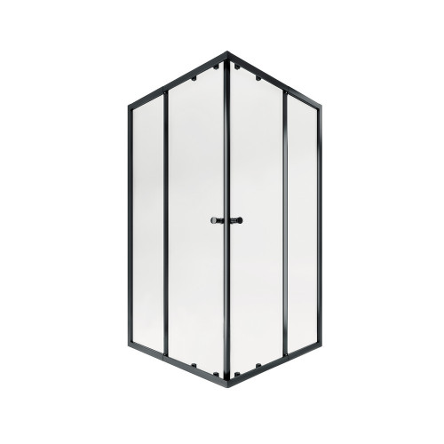 Душевая кабина Qtap Pisces BLA107-9SC5 75-88x75-88 см, стекло Clear 5 мм без поддона