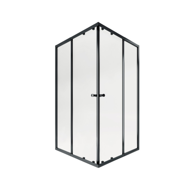 Душевая кабина Qtap Pisces BLA107-9SC5 75-88x75-88 см, стекло Clear 5 мм без поддона