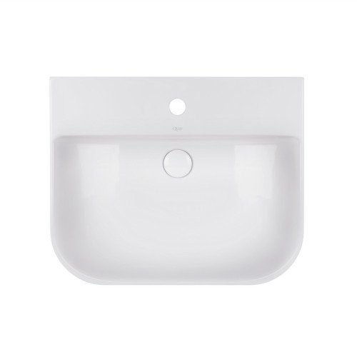 Раковина Qtap Stork 565х475х180 White з донним клапаном QT1511L736W Раковина Qtap Stork 565х475х180 White з донним клапаном QT1511L736W
