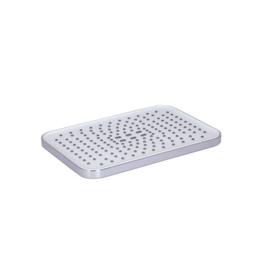Лейка для верхнего душа Qtap Hlavova 260x180 мм прямоугольная QTHLA107CRM45785 Chrome/White Лейка для верхнего душа Qtap Hlavova 260x180 мм прямоугольная QTHLA107CRM45785 Chrome/White