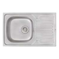 Кухонна мийка Qtap 7850 0,8 мм Satin (QT7850SAT08) Кухонна мийка Qtap 7850 0,8 мм Satin (QT7850SAT08)
