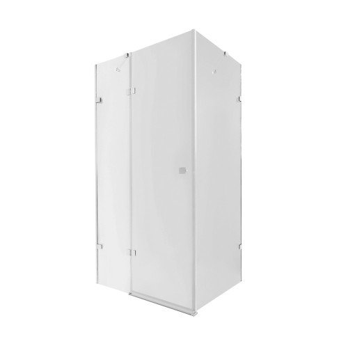 Душевая кабина Qtap Capricorn CRM10128RC6 117x77 см, стекло Clear 6 мм, покрытие CalcLess без поддона
