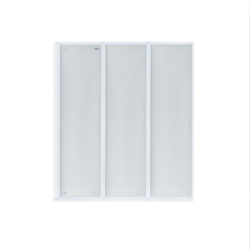 Штора на ванну Qtap Gemini WHI401214RP4 стекло Pear 4 мм, 120x140 см