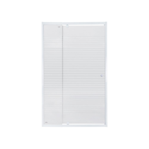 Душові двері в нішу Qtap Pisces WHI2011-12.CP5 110-120x185 см, скло Pattern 5 мм Душові двері в нішу Qtap Pisces WHI2011-12.CP5 110-120x185 см, скло Pattern 5 мм