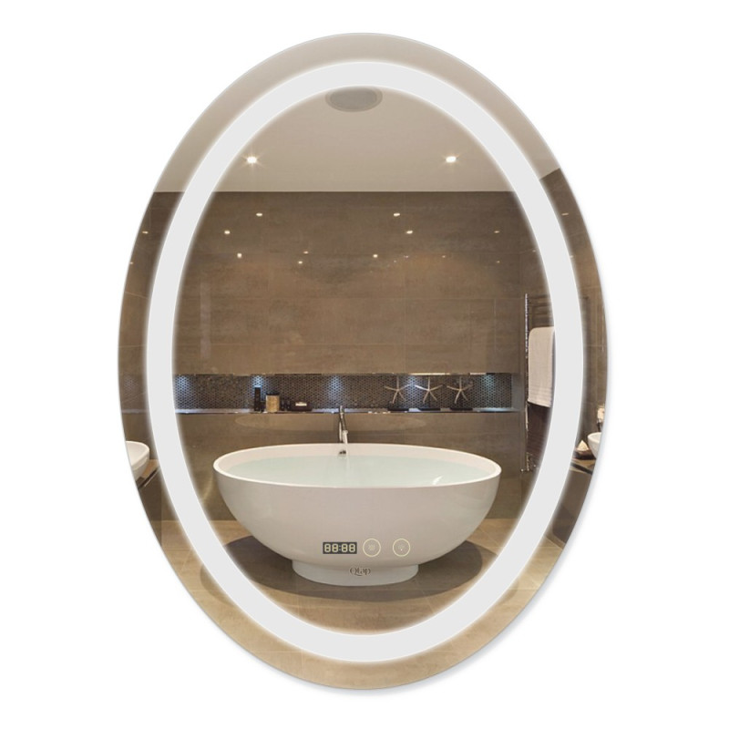 Зеркало Qtap Mideya с антизапотеванием (DC-F805-1) 600х800 QT2078F8051W
